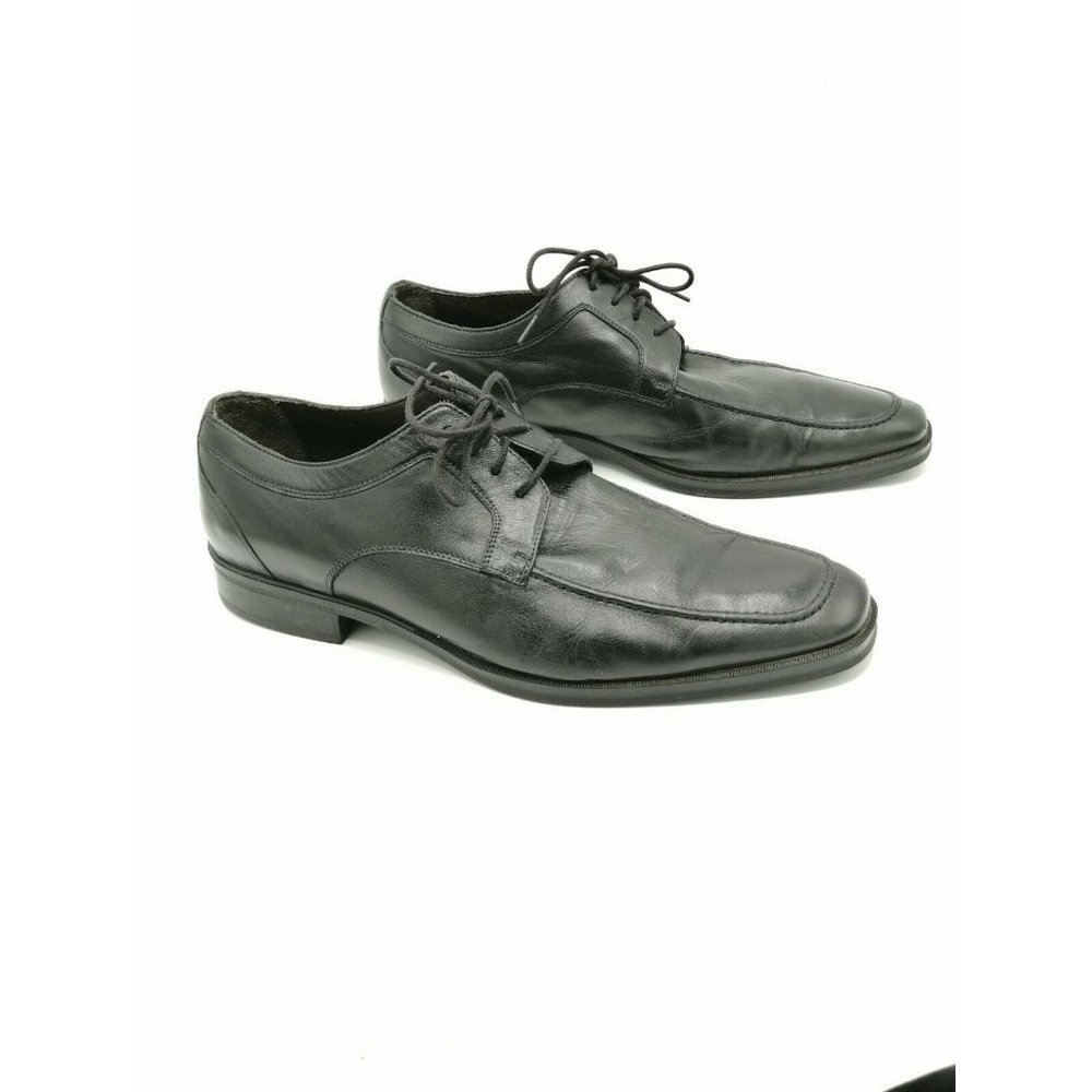 To Boot New York Adam Derreck Black Leather Lace Up Oxford Shoes Men's US 13